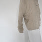90s Design Beige Blouse
