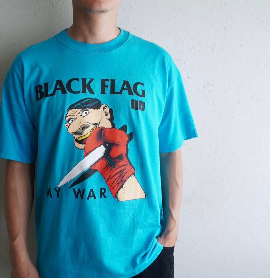 00s "BLACK FLAG MY WAR" T-shirt