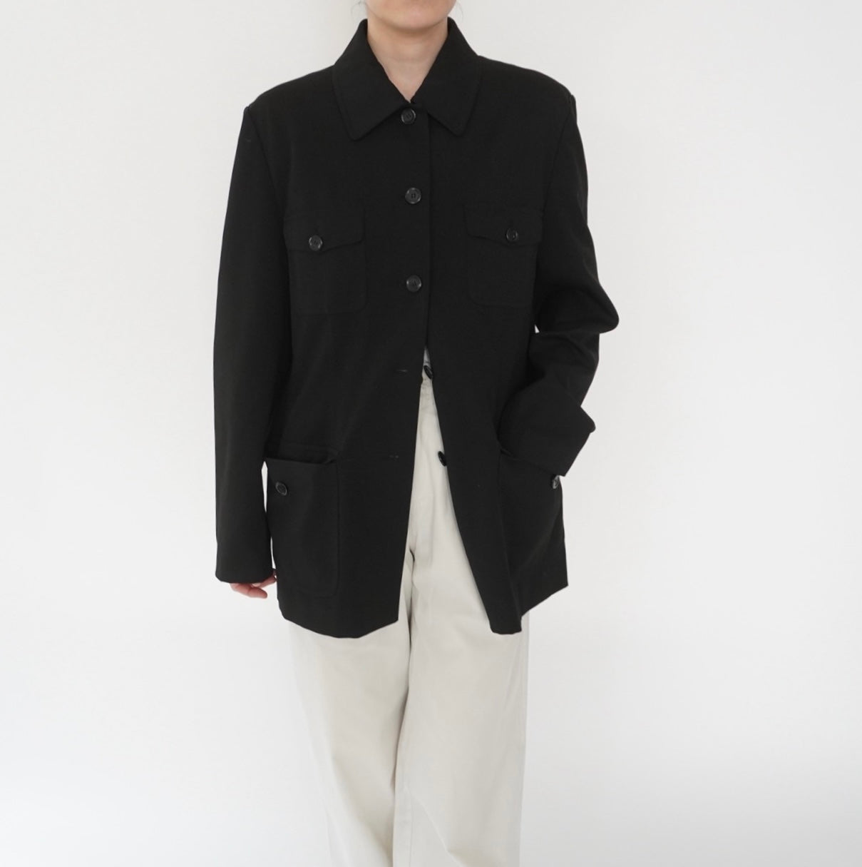 90s Black Jacket