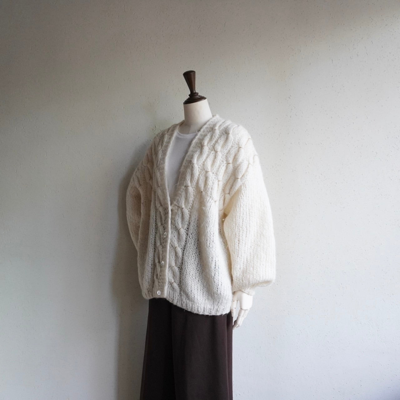 80s Design Knit Cardigan