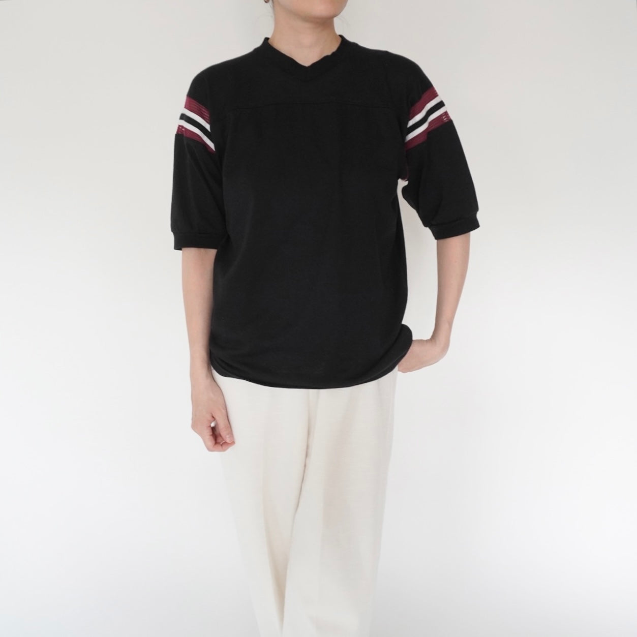 80s Mesh Design T-shirt