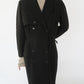 90s Black Design Dress