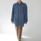 80s "BANANA REPUBLIC ”Safari & Travel" Denim Shirt