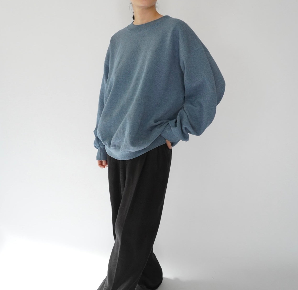 90s Blue Sweater Made in USA
