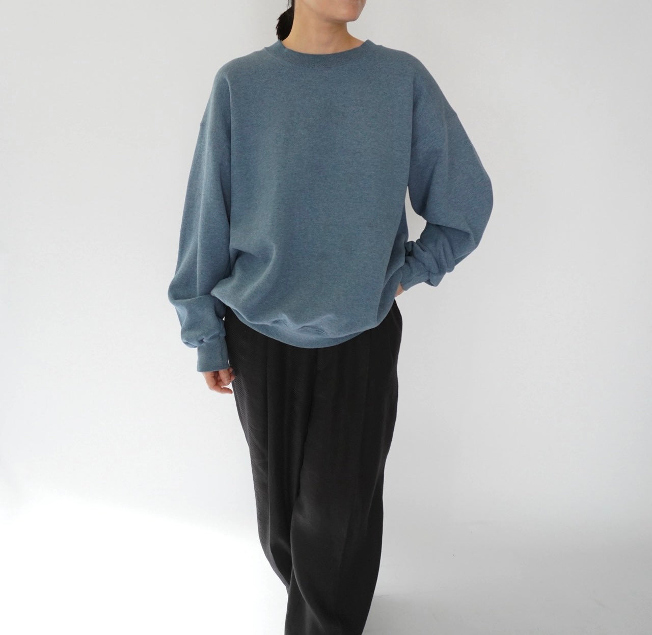 90s Blue Sweater Made in USA