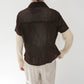 90s Suede Leather Shirt