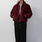 90s Velour Jacket Made in Italy Dead Stock