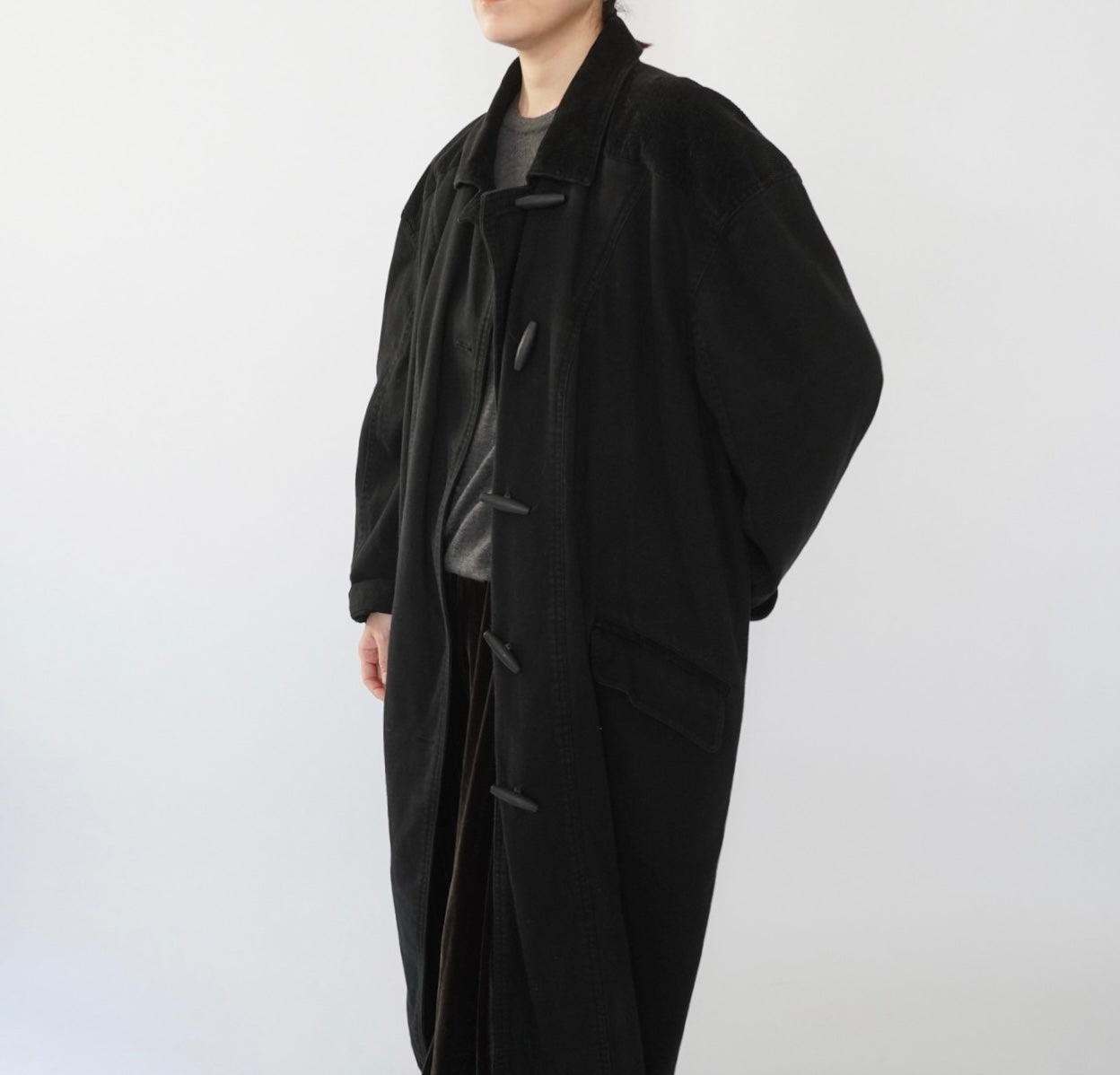 90s Cotton×Corduroy Coat
