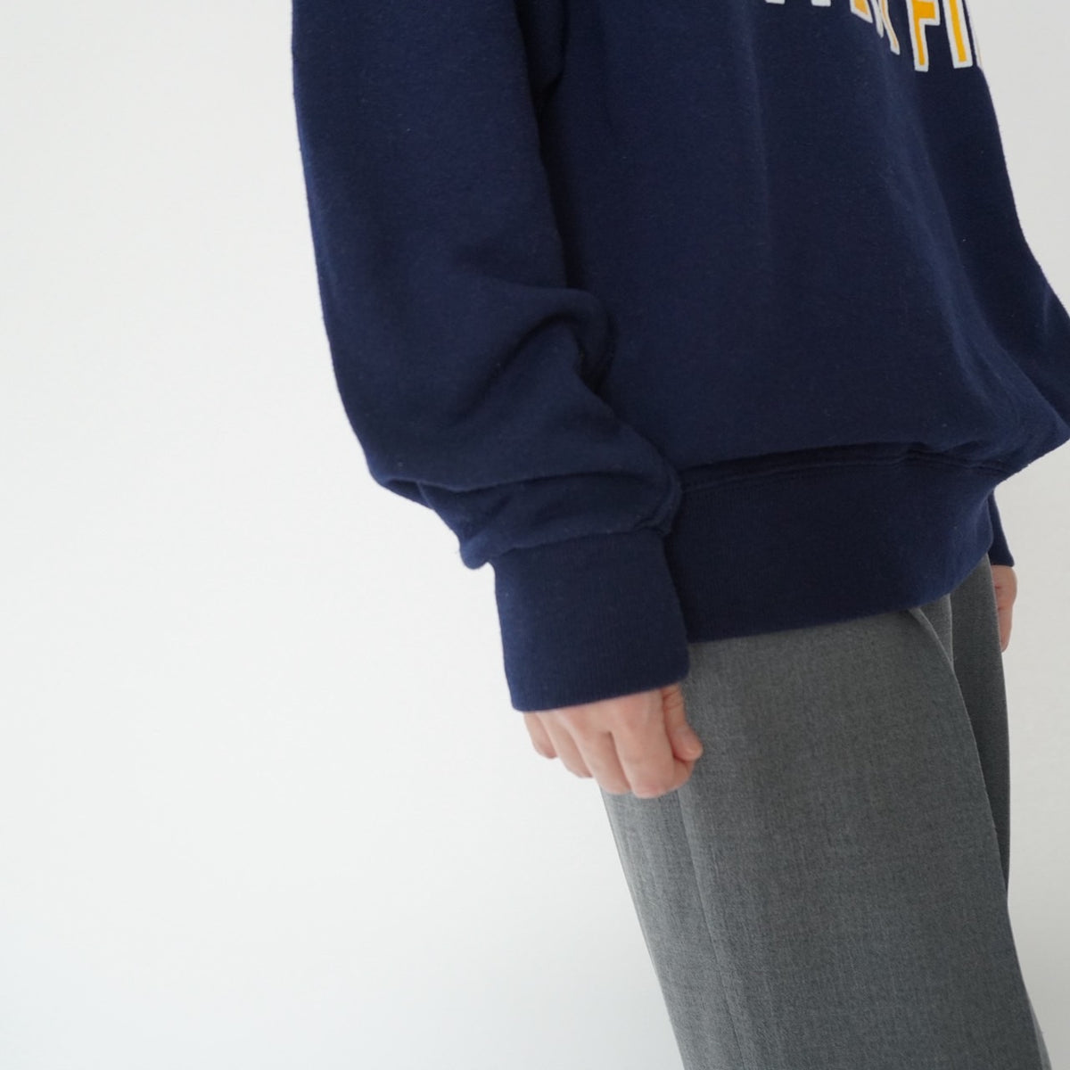 90s Printed Sweater Made in USA
