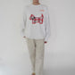 90s Printed Long T-shirt Made in USA