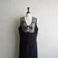 90s Black Satin Vest