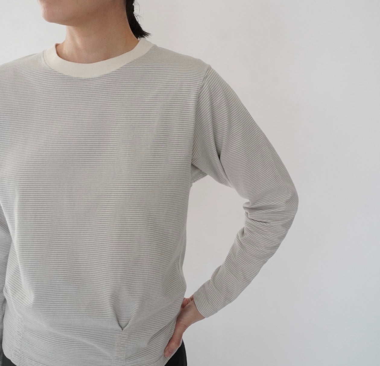 90s Design Striped Top