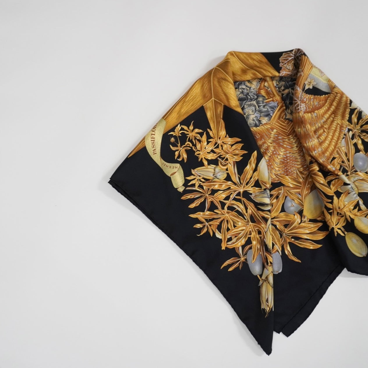 ”Hermes” Silk Scarf Made in France