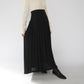 90s "Saks Fifth Avenue" Silk Pleats Skirt