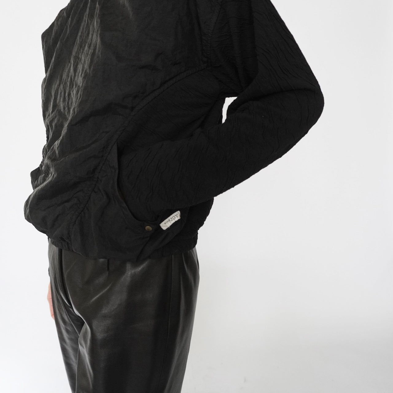 90s Nylon×Cotton Top