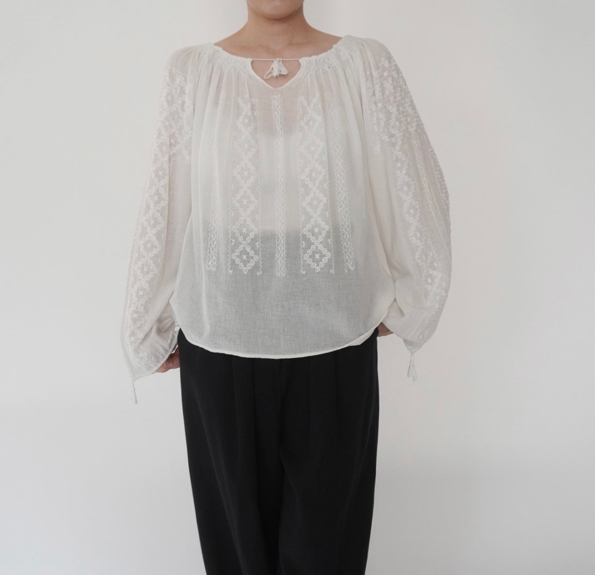 70s Romanian Embroidery Tunic