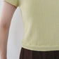 90s Silk Ribbed Top