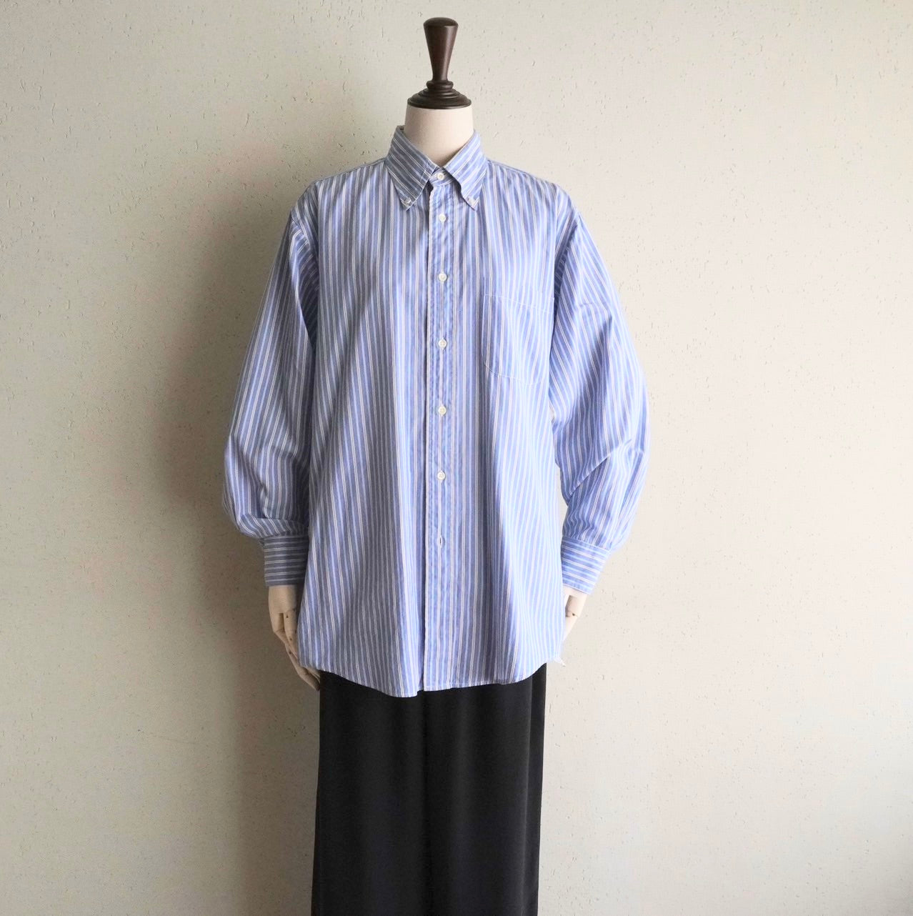 90s ”BARNEYS NEW YORK” Striped Shirt