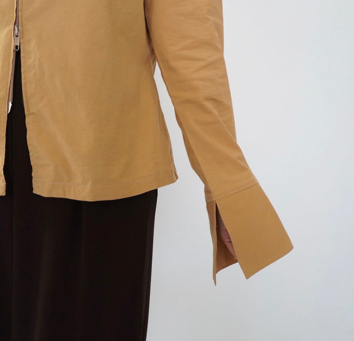 90s"NARACAMICIE" Zipped Shirt