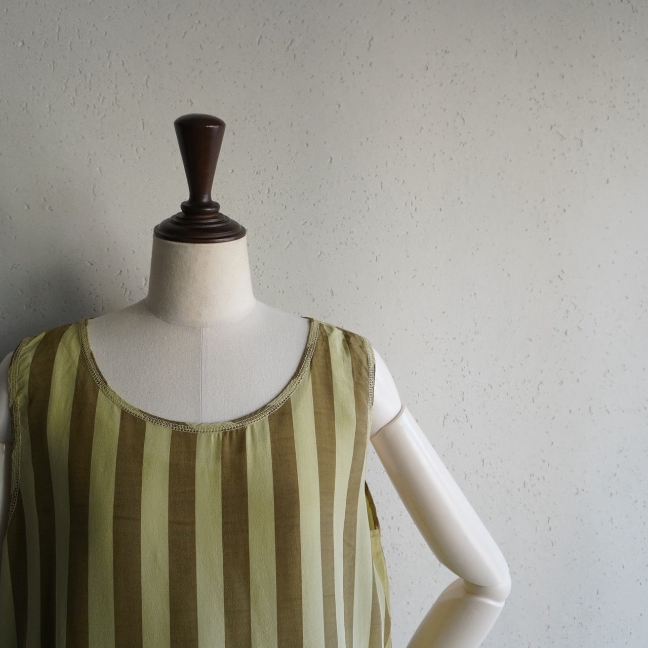 90s EURO Silk Striped Top