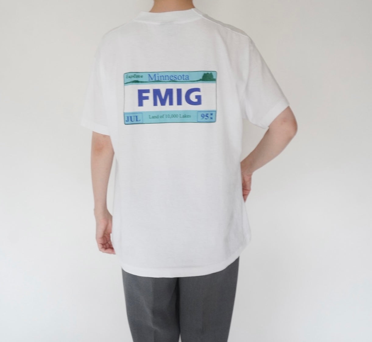90s Printed T-shirt Made in USA
