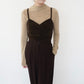 90s EURO Suede Camisole Top