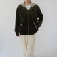 90s Hooded Velour Top