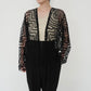80s Cord Lace Design Robe