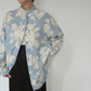 90s Flower Pattern Shirt Made in USA