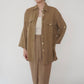 90s Design Linen Shirt Made in Italy