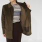 90s "harve benard" Corduroy Shirt Jacket