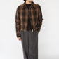 90s Wool Shadow Plaid Jacket