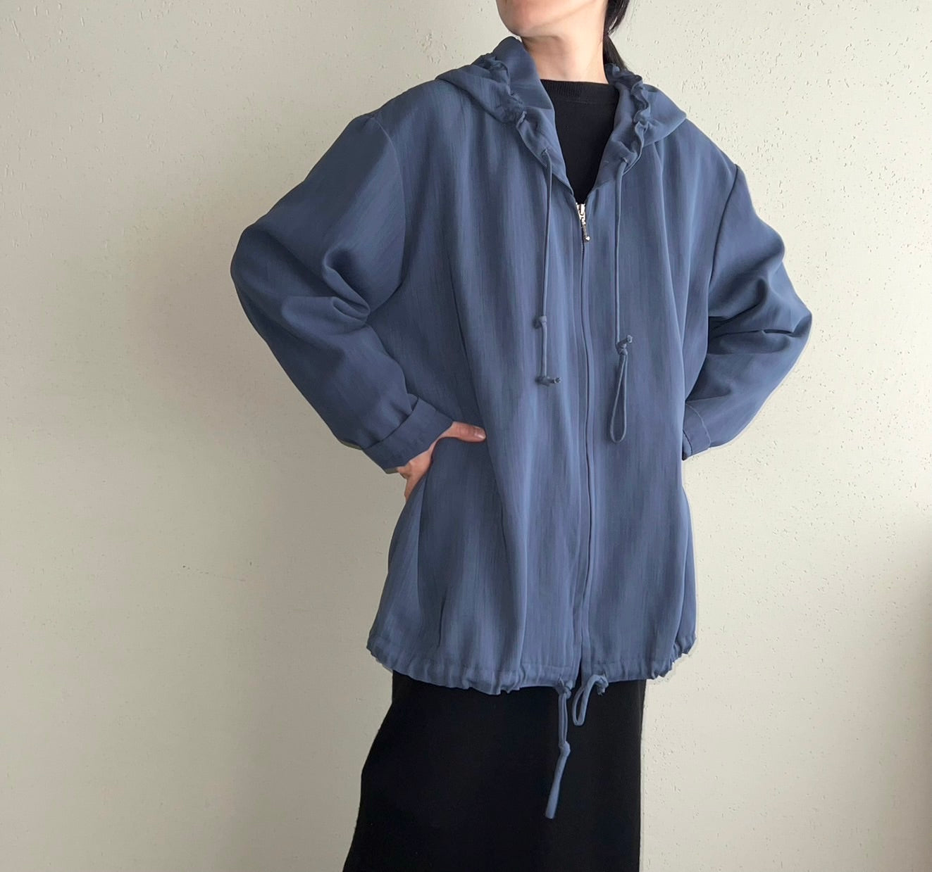 90s Hooded light jacket