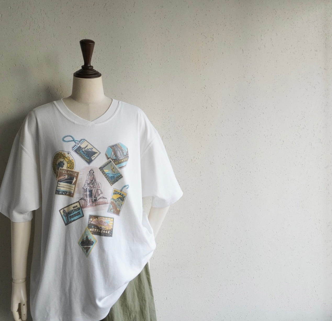 90s Printed T-shirt Made in Canada
