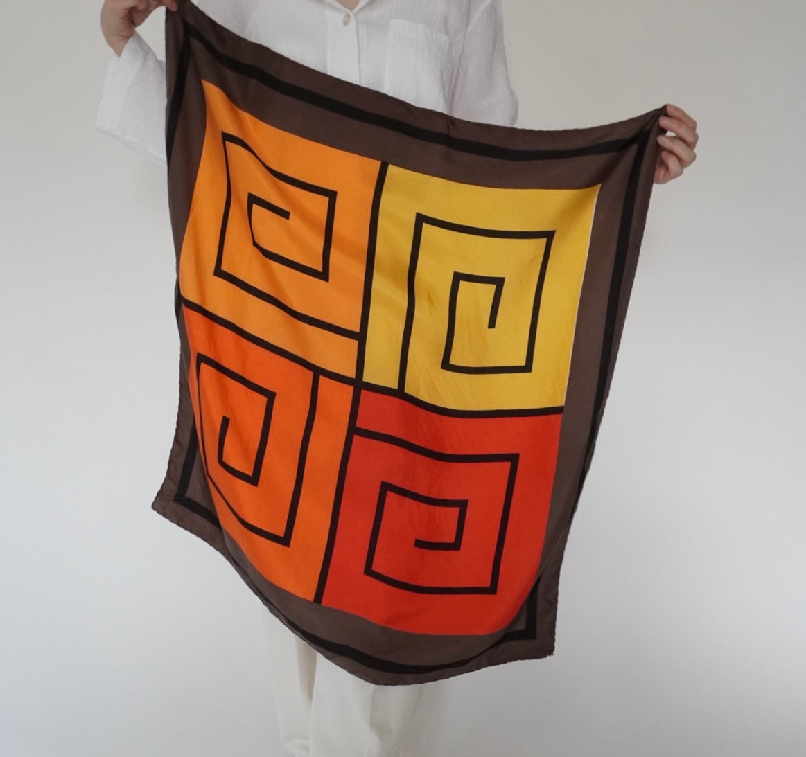 80s Pattern Scarf