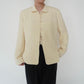 90s Cord Lace Design Silk Jacket