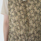 90s Floral Print Sheer Dress