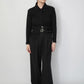90s Black Ribbed Top