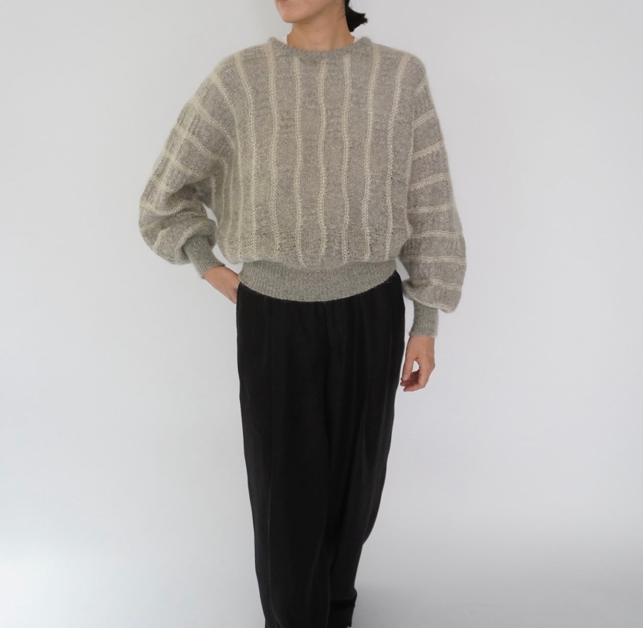 80s EURO Design Mohair Knit