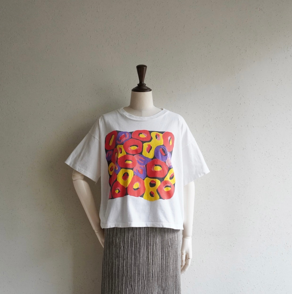 90s Cropped Printed T-shirt