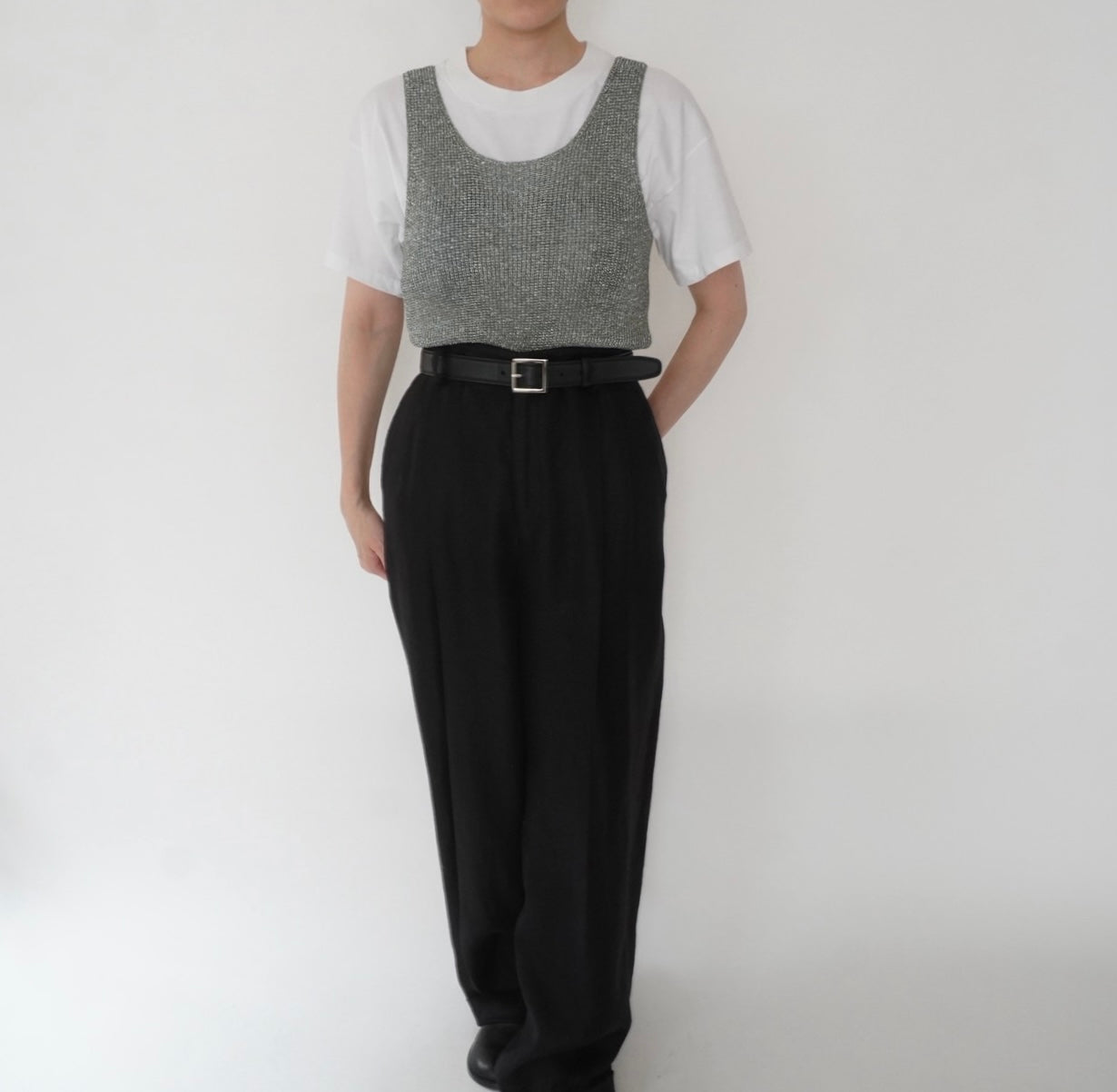90s Silver Top