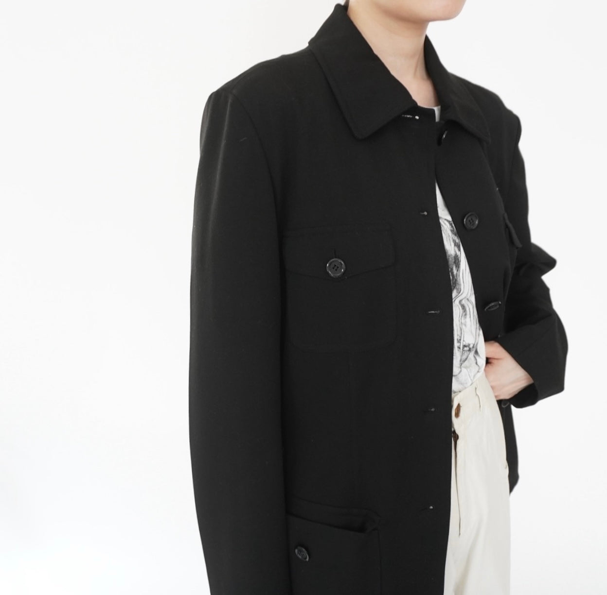 90s Black Jacket