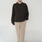 Brown Knit Top
