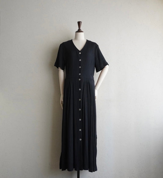 90s EURO Black Maxi Dress