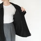90s Black Design Jacket