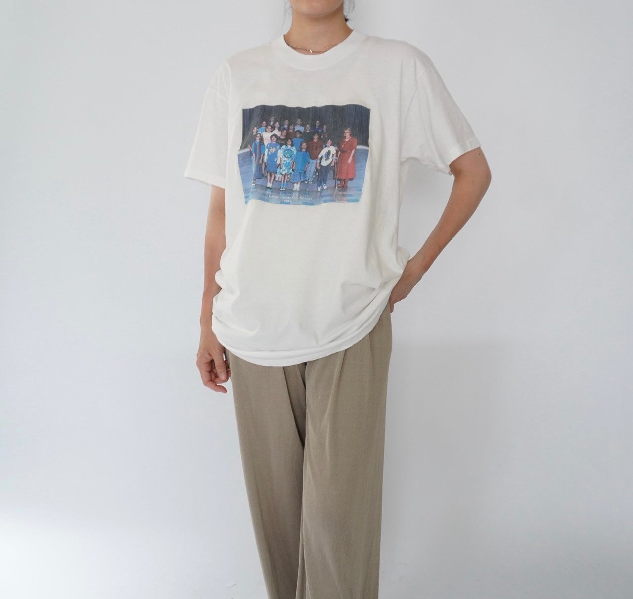91s Photo Printed T-shirt Made in USA