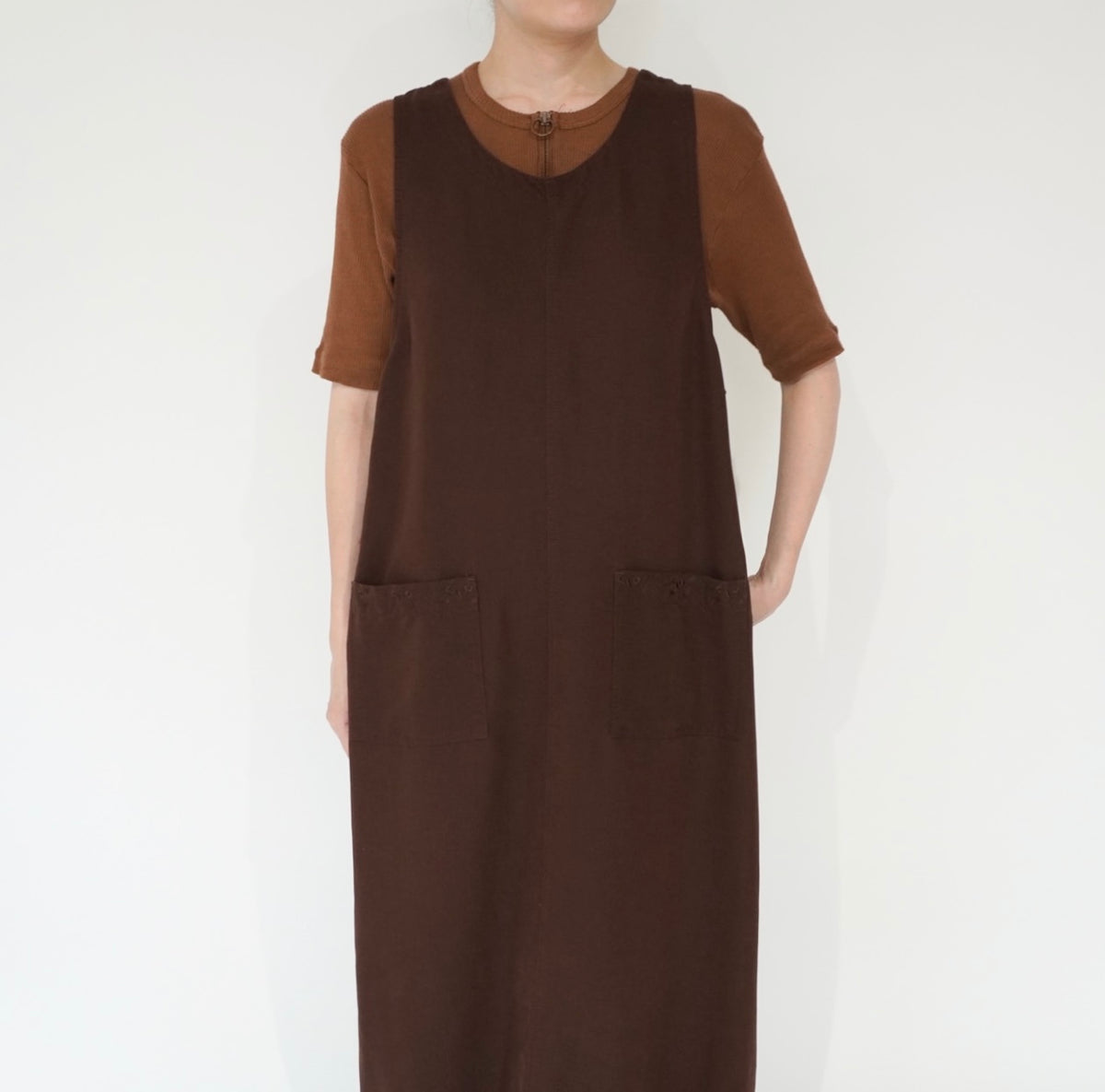 90s Sleeveless Maxi Dress