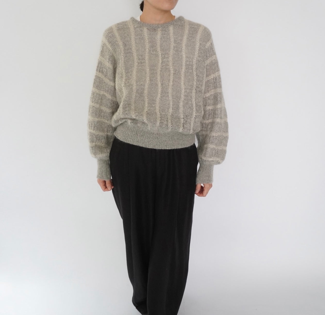 80s EURO Design Mohair Knit