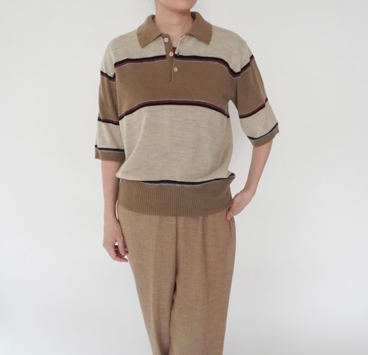80s Striped Top