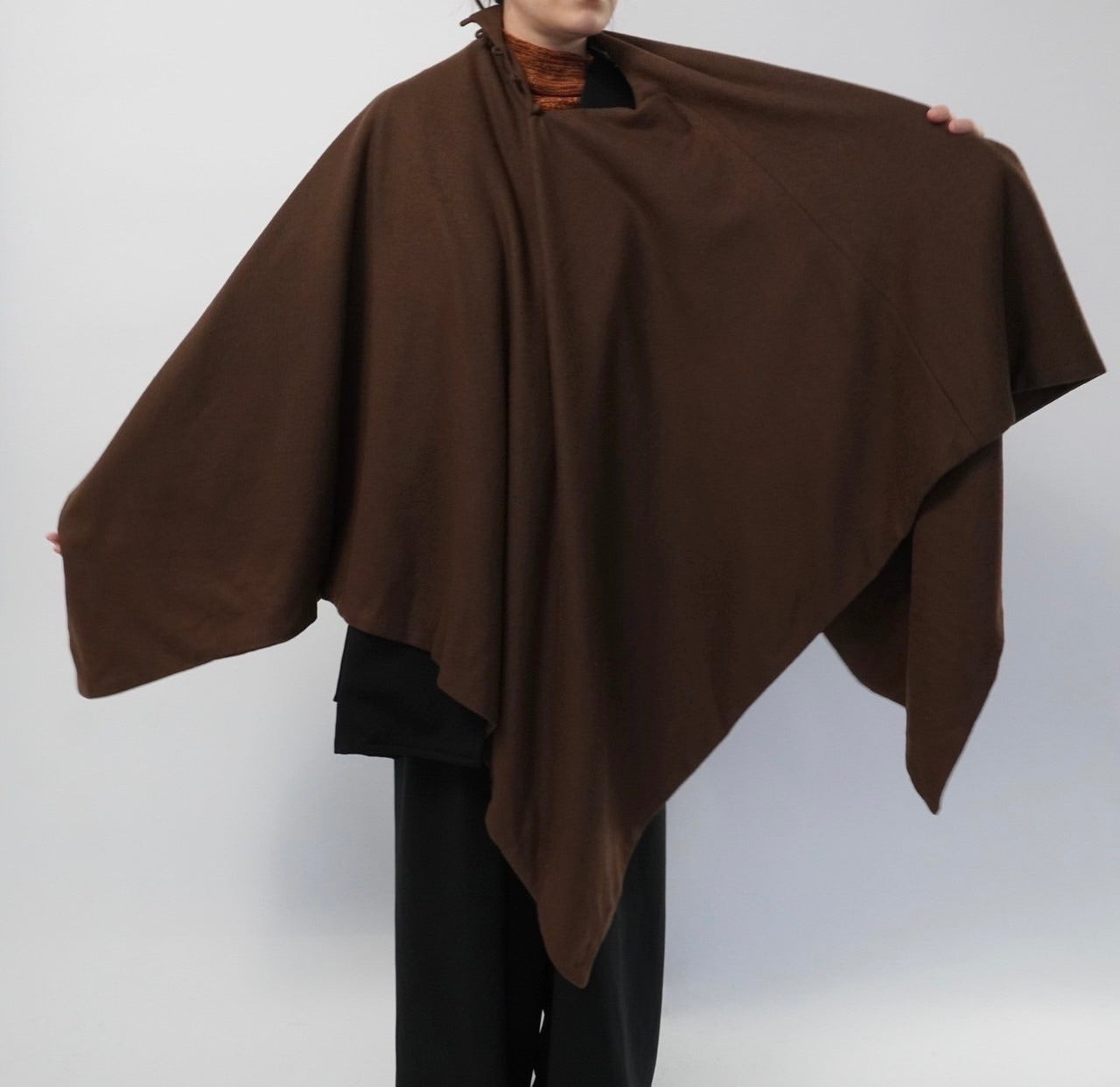 80s Brown Cape